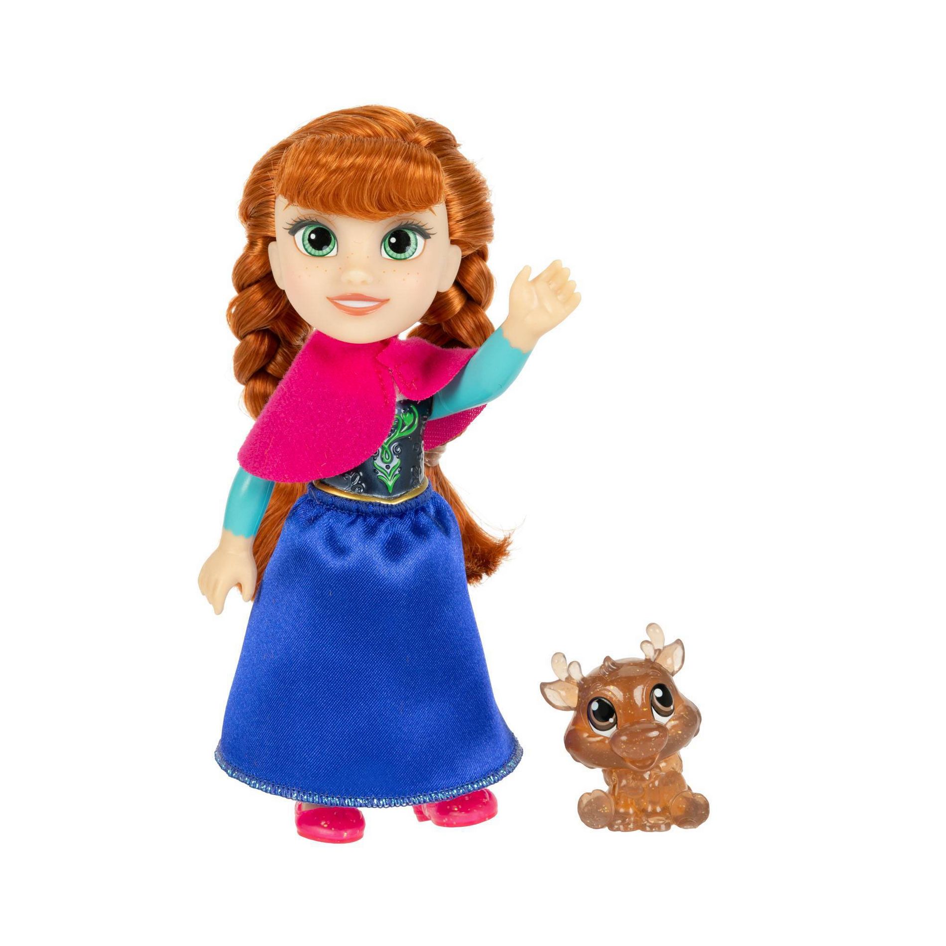 Disney Frozen 6” Petite Anna Doll & Sven Figure