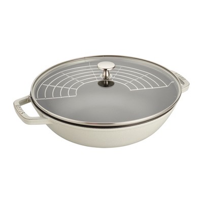 STAUB Cast Iron 4.5-qt Perfect Pan