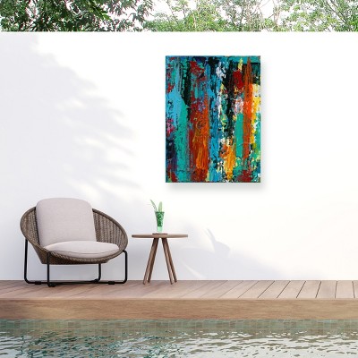 Oliver Nolan Dripping I Outdoor Canvas Art