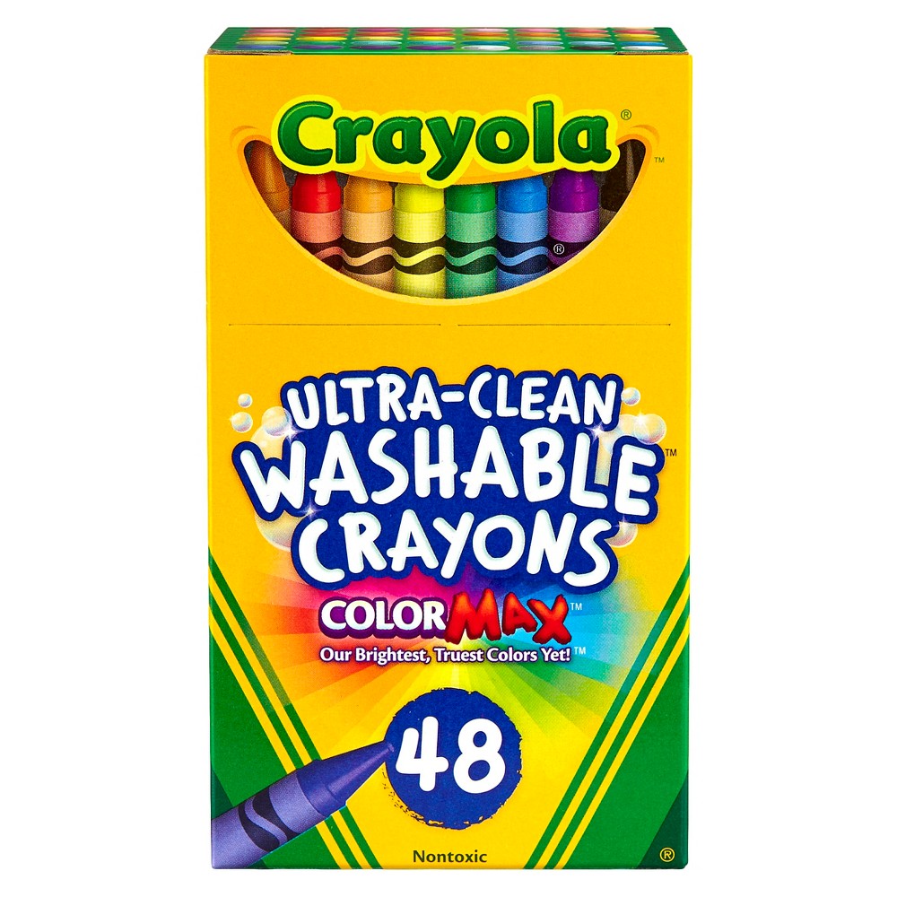 Photos - Accessory Crayola 48ct UltraClean Crayons Washable 