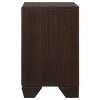 PAGED Nightstand Modern Side Table with 2 Storage Drawers and Open Shelf, Bedside Cabinet for Bedroom, Living Room - 4 of 4