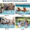 Patio Outdoor Rug, Waterproof Reversible Plastic Straw Rugs, Outside Carpet RV Mat for Patio Camp Balcony Deck Picnic - 2 of 4
