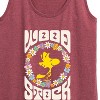 Women's - Peanuts - Retro Floral Woodstock Graphic Racerback Tank - 2 of 4