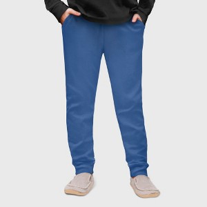 City Threads USA-Made Fleece Cotton Soft Pocket Jogger for Boys and Girls - 1 of 4