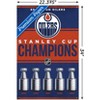 Trends International NHL Edmonton Oilers - Champions 23 Unframed Wall Poster Prints - 3 of 4