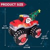 Joyfy  7ft LED Inflatable Santa Truck - Blow-Up Decor with Christmas Tree for Yard & Holiday Parties - 2 of 4