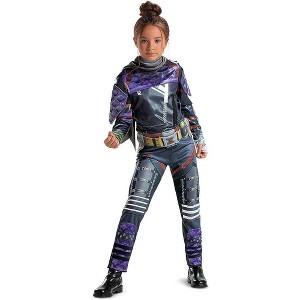 Apex Legends Wraith Costume for Kids, Official Deluxe Apex Costume Jumpsuit with Scarf - 1 of 4