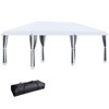 VisioGear 10'*20' Pop Up Canopy Tent with Netting, Instant Tents for Parties with Carry Bag for Garden, Cream White, 230.25"*116.25"*106.25" - 2 of 4