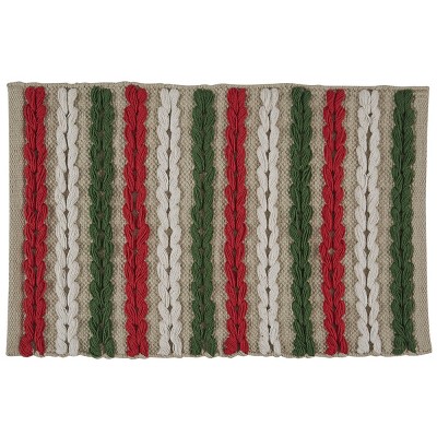 Park Designs Winter Scarf Placemat Set - Red