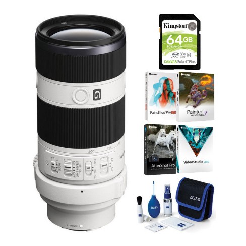 Sony Fe 70-200mm F/4.0 G Oss Lens With Software Suite And