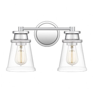 Quoizel Lighting Haverfield 2 - Light Vanity in  Polished Chrome - 1 of 4