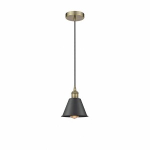 Smithfield - 1 Light Cord Hung Mini Pendant In Industrial Style-8.25 Inches Tall and 6.5 Inches Wide - 1 of 1