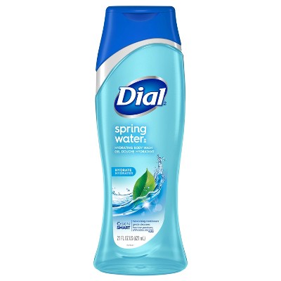 Dial Moisturizing Spring Water Hydrating Body Wash- 21 fl oz