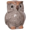 Transpac Harvest Sweet Owls Dolomite Salt and Pepper Shakers Collectables Multicolor 3.25 in. Set of 2 - 3 of 4