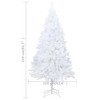 vidaXL Artificial Christmas Tree Green, shiny gold, matte gold, bronze - 4 of 4
