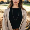 Ross-Simons 2mm 18kt Gold Over Sterling Rope-Chain Necklace - 2 of 4