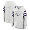 NCAA Kansas State Wildcats Women's Gray Fashion Hooded Sweatshirt - 3 of 3