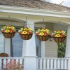 Sorbus 4-Pack Hanging Planter Baskets W/Coco Liner - for Garden Décor, Perfect for Home, Garden, Patio, Deck - 2 of 4