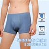 CARER Incontinence Boxer for Men Bladder Leak Protection Washable Reusable - 8oz Heavy Absorbency 3pk - 3 of 4