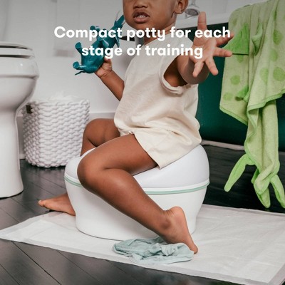 White 3-in-1 Potty Training Toilet Seat with Step Stool