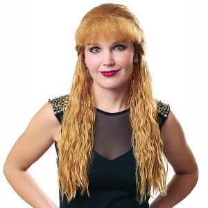 Costume Culture by Franco LLC 80s Skater Blonde Adult Costume Wig | One Size - 1 of 3