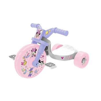 Minnie Mouse 10" Fly Wheel Kids' Tricycle with Electronic Sound - Pink/Purple