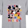 Women's - Disney - Mickey Tribute Panels Oversized Graphic T-Shirt - image 2 of 4