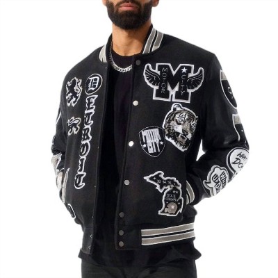 Men's Motown Varsity Jacket - JORDAN CRAIG