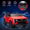 Jojoka 24V 2-Seater Ride-On Car, Licensed Cadillac Electric Truck with Remote Control, Lights, Music, Battery Powered Toy for Boys Girls - 2 of 4