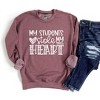 Simply Sage Market Women's Graphic Sweatshirt My Students Stole My Heart - 3 of 4
