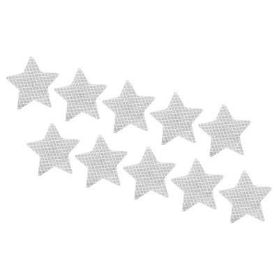 Unique Bargains Reflective Stickers Waterproof Adhesive High Visibility Night Warning Safety Tape Reflector 20 Pcs