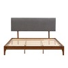 TiramisuBest Solid Pine Murphy Bed Chest with Charging Station and Large Storage Drawer for Home Office or Small Room , Queen, White+Walnut - 3 of 4