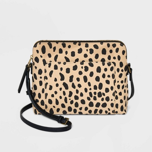 New NWT Cheetah Animal Print Crossbody Medium Size Purse Bag Universal  Thread