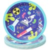 Blue Panda 168 Piece Science Birthday Party Supplies, Paper Plates, Napkins, Cups, and Cutlery, Single Use, Serves 24 - 4 of 4