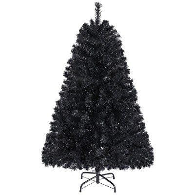 Yaheetech Artificial Christmas Tree Hinged Spruce Artificial Tree With ...