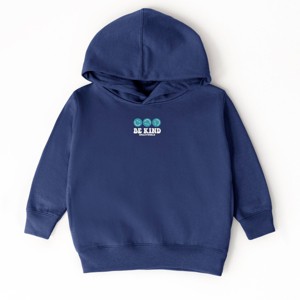 The Juniper Shop SmileyWorld Embroidered Be Kind Turning Smiles Toddler Hoodie - 1 of 3
