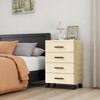 Multifunctional Drawer Storage Cabinet, Bedside Table  Storage Cabinet, Children's Toys Books Clothes Storage Cabinet, For Living Room, Bedroom - 2 of 4