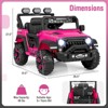 Infans 12V Kids Ride On Truck with 2*12V Motors Spring Suspension & Remote Control - 2 of 4