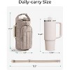 BABYYER Water Bottle Holder with Strap, 40/32 oz Gym Accessories with Phone Pocket, Sling Bag Purses for Women - 2 of 4