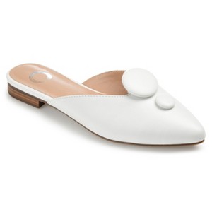 Journee Collection Womens Mallorie Slip On Pointed Toe Mules Flats - 1 of 4