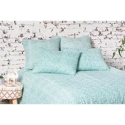 White Cotton Reversible Queen Quilt