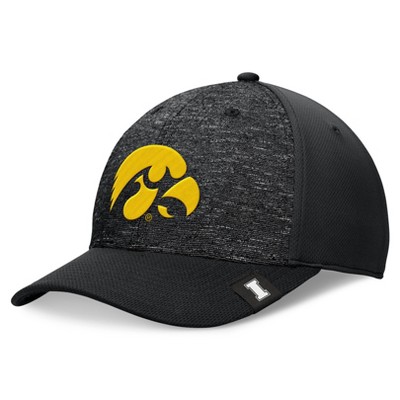 NCAA Iowa Hawkeyes Structured Sublimated Hat - Black