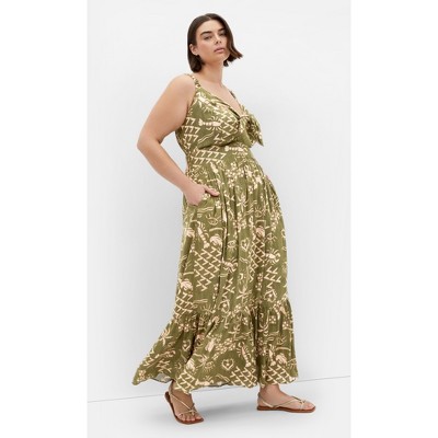 Women's Plus Size Vacay Maxi Dress - print | CITY CHIC