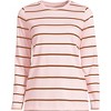 Lands' End Women's Relaxed Supima Cotton T-Shirt - 3 of 4