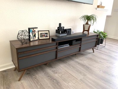 Naoki Wood Tv Stand For Tvs Up To 75