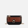 MKF Collection Jill Vegan Leather Color Block Crossbody Handbag by Mia K - 2 of 4