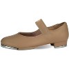 Girl's Tap Shoes by Danz N Motion Mary Jane Easy Strap No Buckle - 3 of 3