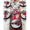 Solino Home Linen Plaid Table Runner | Madras Holiday Plaid - 4 of 4