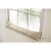 Pavilion Gift Company - Beach-a-holic - 6.75" x 36.5" Draft Stopper - Door Stops - 2 of 3