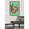 Trends International Snowtap - Giraffe Photobomb Framed Wall Poster Prints - 2 of 4